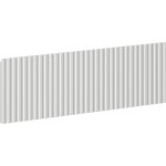 Mexen rivel fa�ade avant rainur�e pour meuble de salle de bain 70 x 20 cm, gris mat - 91a20 - 0700 - ...