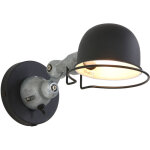 Mexlite - applique murale - davin - noir - aluminium m�tal -