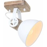Steinhauer - applique murale vintage spot lampe de salon en ch�ne blanc orientable 7968w