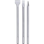 Mezheng - jeu de 3 burins pour marteaux perforateurs � mandrin sds - max (3 pi�ces, pour tous les marteaux ...