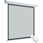 Mh - ecran de projection motoris� chaplin blanc