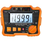 Mh10 testeur de r�sistance d'isolement num�rique 0, 1 m? - 2000 m? m�gohmm�tre r�tro�clair� lcd tension ...