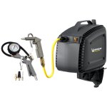 Domac - michelin compresseur d'air mural avec enrouleur automatique tuyau 7 mtres intgr, inclus poigne ...