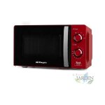 Micro - ondes 20 l orbegozo rouge mi2121. puissance 700w. 6 niveaux de puissance. minuterie 30 min