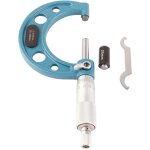 Microm�tre ext�rieur en acier inoxydable, outil de mesure d'�paisseur de haute pr�cision avec cl� 0, ...