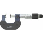 Micromtre extrieur avec surfaces de mesure plates arrondies pour mesurer la distance entre dents d'engrenage ...