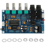 Microphone reverb board avec chip pt2399, carte pcb pour effet de r�verb�ration, dual 12v ac, composants ...