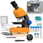 National geographic - microscope bresser junior 40x - 640x + accessoire et valise rigide National geographic - microscope bresser junior 40x - 640x + accessoire et valise rigide