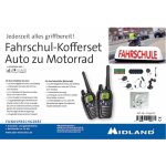 Midland - fahrschul - kofferset car to bike g7 pro c1090. s7 talkie - walkie lpd / pmr jeu de 2 a418692 ...