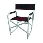 Midland - fauteuil director noir / rouge