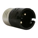 Adaptateur douille e27 pour ampoule culot b22 miidex lighting