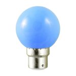 Ampoule led b22 1w g45 incassable miidex lighting� bleu - non - dimmable