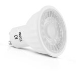 Ampoule led gu10 5w (dimmable en option) miidex lighting� blanc - chaud - 2700k - non - dimmable