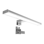 Vision - el - applique led miroir salle de bain - reflecto 15w miidex lighting� blanc - neutre - 4000k ...