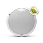 Miidex lighting - hublot led rondo 20w �300 mm (d�tecteur en option) � blanc - chaud - 3000k - blanc ...