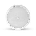 Miidex lighting - hublot led rondo e27 �300 mm (d�tecteur en option) � blanc - detecteur - infrarouge ...