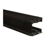 Vision - el - rail type xts pour spot led 1 mtre, 2 mtres, 3 mtres miidex lighting noir - rail - ...