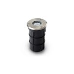 Spot encastrable led rond 3w bleu diamtre 62mm ip67