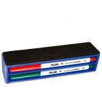 Blister effaceur magnetique + 4 feutres tableau blanc milan Blister effaceur magnetique + 4 feutres tableau blanc milan