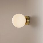Millumine - applique globe roxanne laiton mat