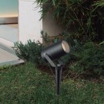 Spot ext�rieur � planter quebec noir ip65