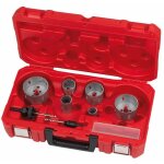 Milwaukee coffret 6 scies cloches bi - mtal contractor - 4932464719