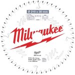 Milwaukee - csb p w 210 x 30 x 2. 8 x 48t circular saw blade Milwaukee - csb p w 210 x 30 x 2. 8 x 48t circular saw blade