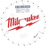 Csb p w 190 x 30 x 1. 6 x 24t circular saw blade - milwaukee Csb p w 190 x 30 x 1. 6 x 24t circular saw blade - milwaukee