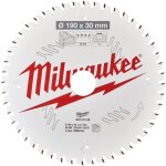 Milwaukee - lames de scies circulaires (csb p w 190 x 30 x 2, 1 x 48atb) (4932471380)