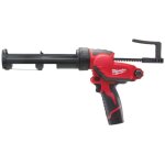 Milwaukee - m12 pcg 310c - 201b - pistolet  colle 310ml, 12v, 2ah, 1780 nm