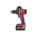 Milwaukee - m18 blpd2 - 502x - perceuse percussion brushless, 18v, 5, 0ah, 82 nm