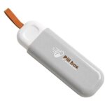 Mini bo�te de rangement de m�dicaments � main grise bo�te � m�dicaments bo�te � pilules portable bo�te ...