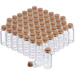 Mini bouteilles en verre bouchon en liege 60 pence