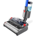 Mini brosse turbine sans cheveux compatible avec dyson v15 v11 v10 v8 v7 aspirateurs, id�al pour nettoyer ...