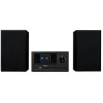 Mini cha�ne hifi - medion - radio internet dab / fm - lecteur cd - 2x15w rms - noir