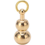 Mini couteau multifonction en laiton en forme de gourde, porte - cl�s pour voyage et ouverture de colis ...