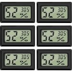 Mini digital lcd thermom�tre hygrom�tre temp�rature humidit� 5070? 10%99% rh thermom�tre portable thermo ...