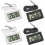Mini digital lcd thermomtre temprature avec sonde de temprature capteur testeur pour rfrigrateur ...