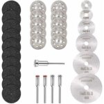 Mini disque diamant � tron�onner & mini lame de scie circulaire hss & mini disque de coupe en r�sine ...