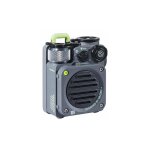 Mini enceinte muzen bluetooth portable militaire - gris silumen Mini enceinte muzen bluetooth portable militaire - gris silumen