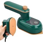 Mini fer � repasser pliable avec spray pour v�tements, nano steam iron � chauffage rapide avec 50ml d'eau, ...