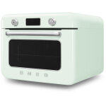 Mini four 30l 1800w vert d'eau smeg cof01pgeu