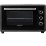 Brandt four multifonction 55l 2200 watts tournebroche fc55mubsl noir