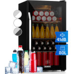 Klarstein - mini frigo de chambre et bureau pour boisson, petit frigo silencieux, refrigerateur mini ...