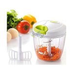 Suinga - hachoir manuel 520ml, hachoir oignon avec 2 lames en acier inoxydable, coupe oignon manuel avec ...