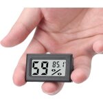 Mini hygrom�tre thermom�tre num�rique jauge d'humidit� int�rieure moniteur avec capteur de temp�rature ...