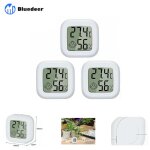 Mini lcd thermom�tre hygrom�tre interieur num�rique, temp�rature humidit� de haute pr�cision portable ...