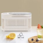 Mini machine � glace pratique et petite, machine � glace 8 gla�ons, machine � glace rapide, 21. 6 9. ...