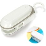 Mini machine � sceller � chaud et � d�couper 2 en 1 avec crochet, soudeuse � film manuelle, appareil ...
