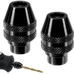 Mini mandrin perceuse, 2 pcs accessoires embout pour sds outils 1 / 32 bis 1 / 8 adaptateur foret outils ...
